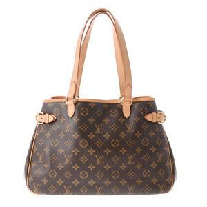Louis Vuitton Monogram Batignolles Horizontal Brown Canvas Tote Bag